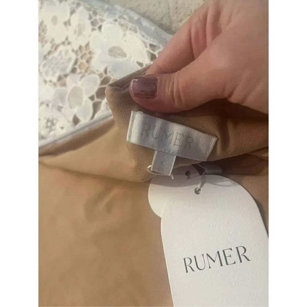 NWT Rumer Remi Long Sleeve Mini Dress - Picture 10 of 13